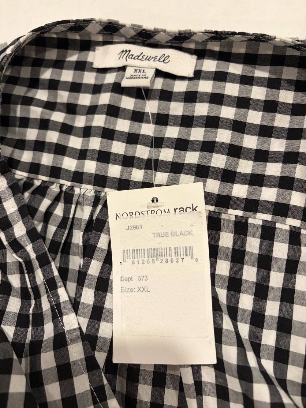Madewell gingham top - Picture 6 of 6
